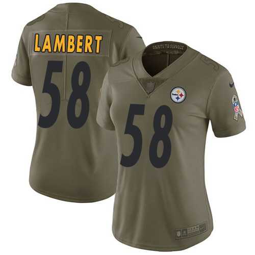 Women Nike Steelers 58 Jack Lambert Olive Salute To Service Limited Jersey Dzhi,We sell and wholesale Women Nike Steelers 58 Jack Lambert Olive Salute To Service Limited Jersey Dzhi on line form chian!